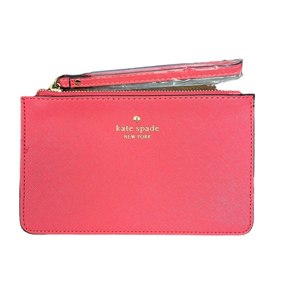 kate spade Handbags - Kate Spade Pink Clutch Wristlet